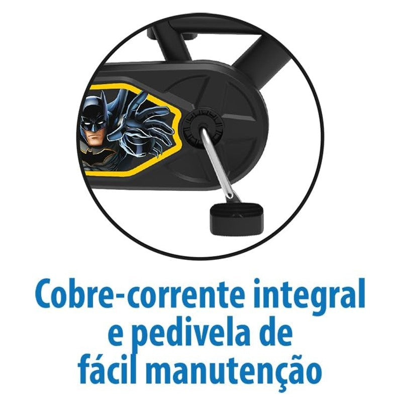 Bicicleta Aro 14 Batman Preta - Bandeirante