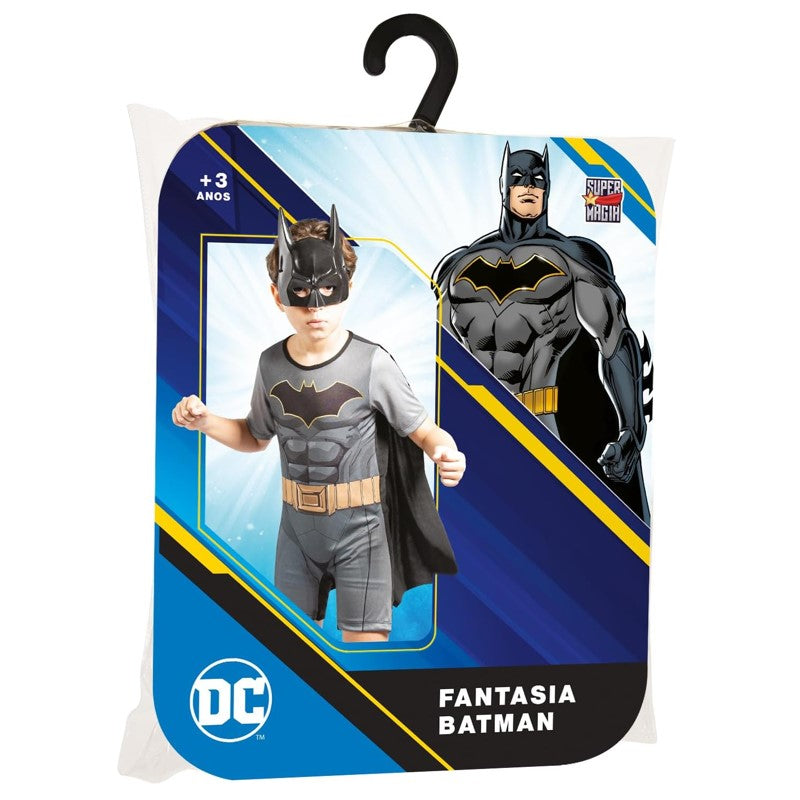 Fantasia Batman com Máscara Tamanho P - Nova Brink