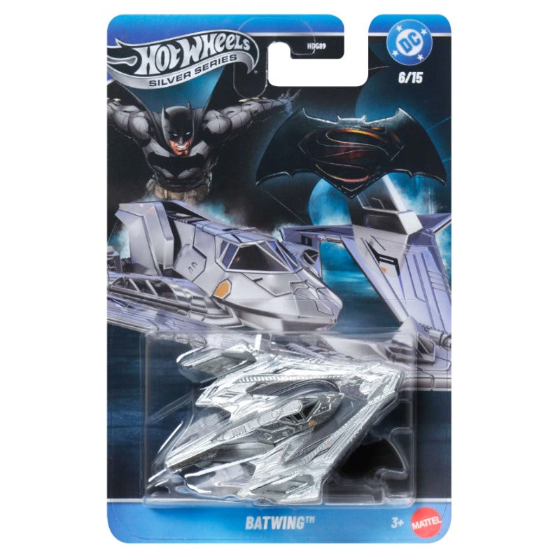 Hot Wheels Silver Series Batman 1:64 - Mattel
