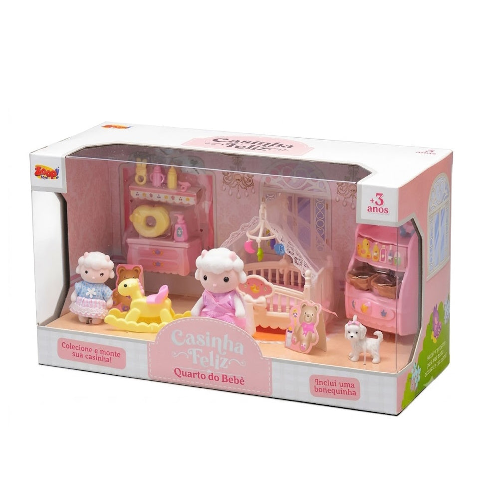 Casinha Feliz Quarto de bebê - Zoop Toys