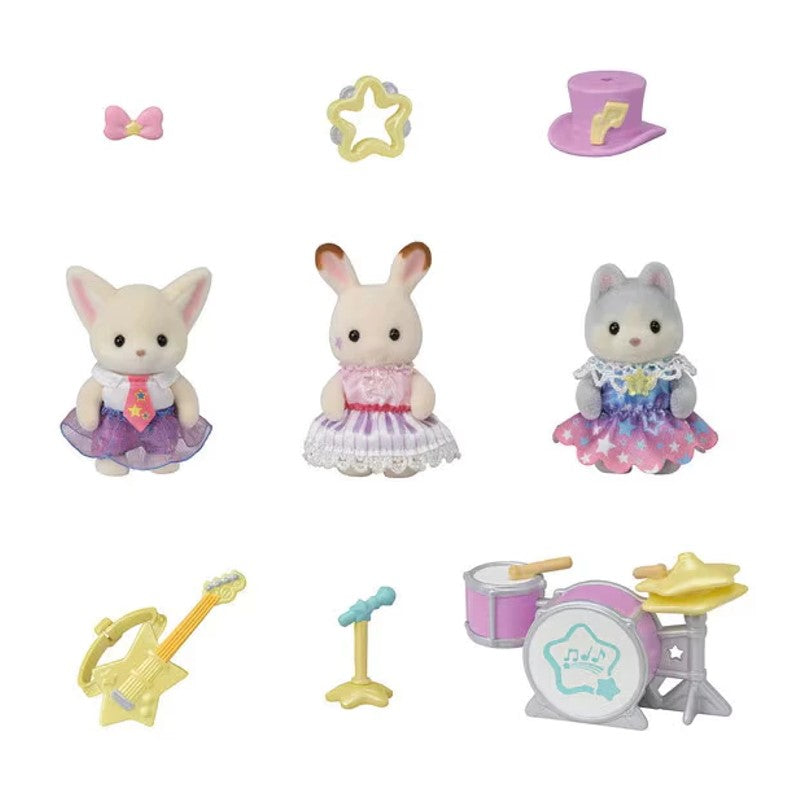 Sylvanian Families Conjunto Concerto Bebês Estrelas - EPOCH