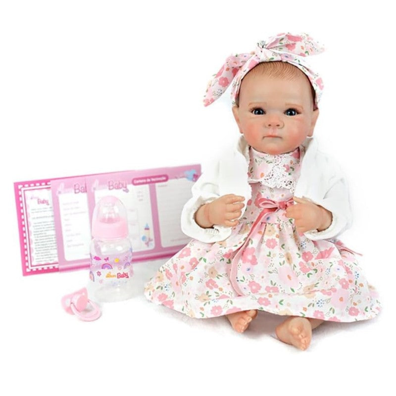 Boneca Bebê Reborn Laura Baby Bella - Shiny Toys
