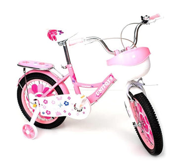 Bicicleta Aro 16 Infantil Princess Rosa - Unitoys