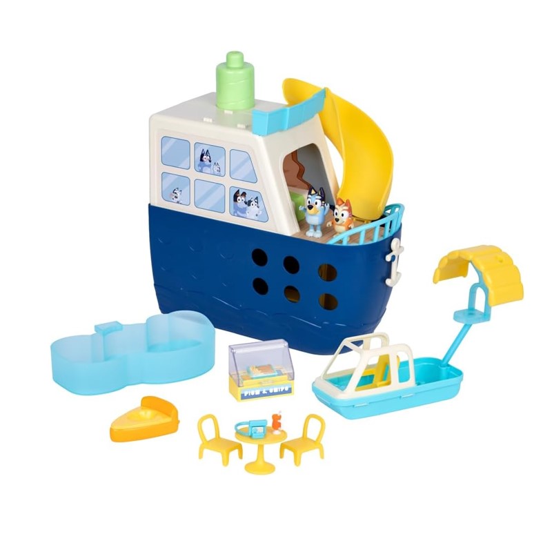 Playset Bluey Navio de Cruzeiro - Candide