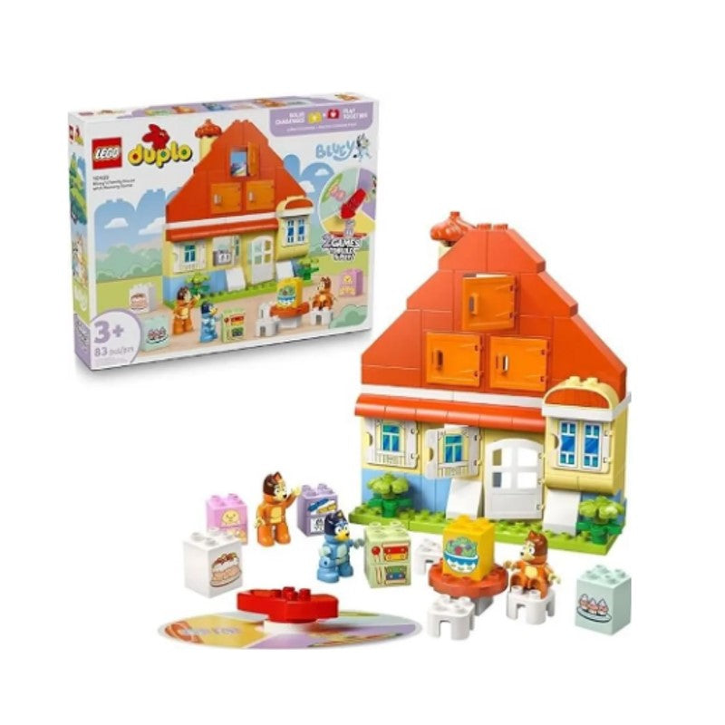 Lego Casa da Família Bluey Jogo da Memória - 10459