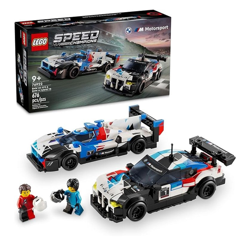 Lego Speed Carros De Corrida BMW M4 GT3 E BMW V8 - 76922