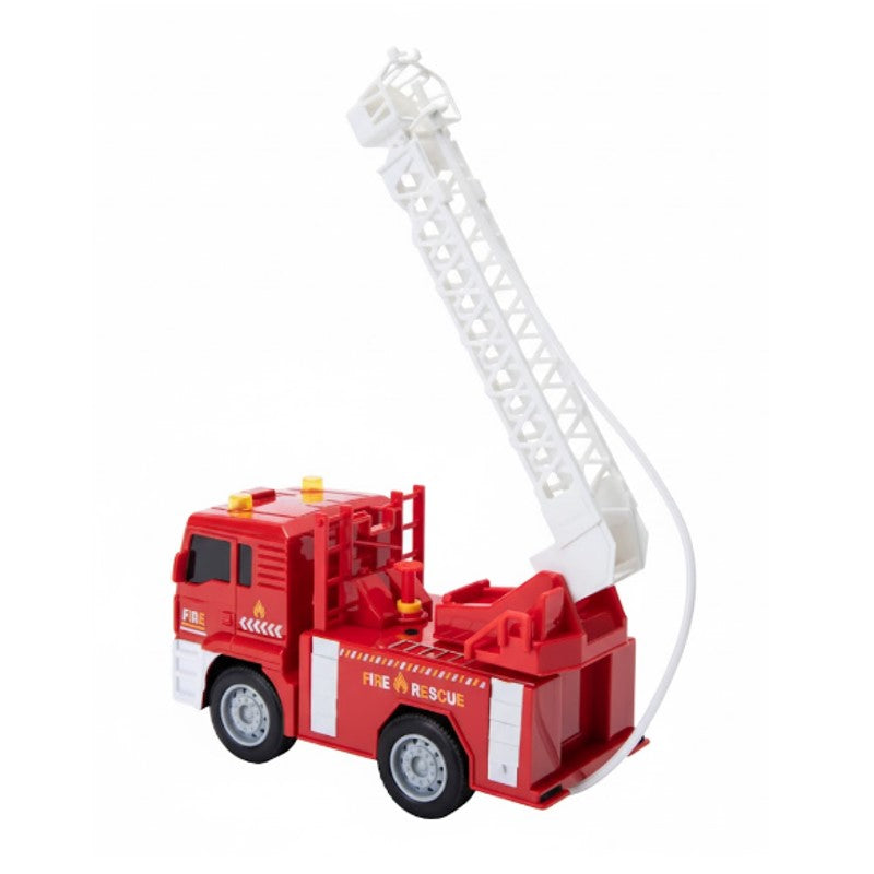 Carrinho de Bombeiro com Fricção, Luz e Som - Shine Toys