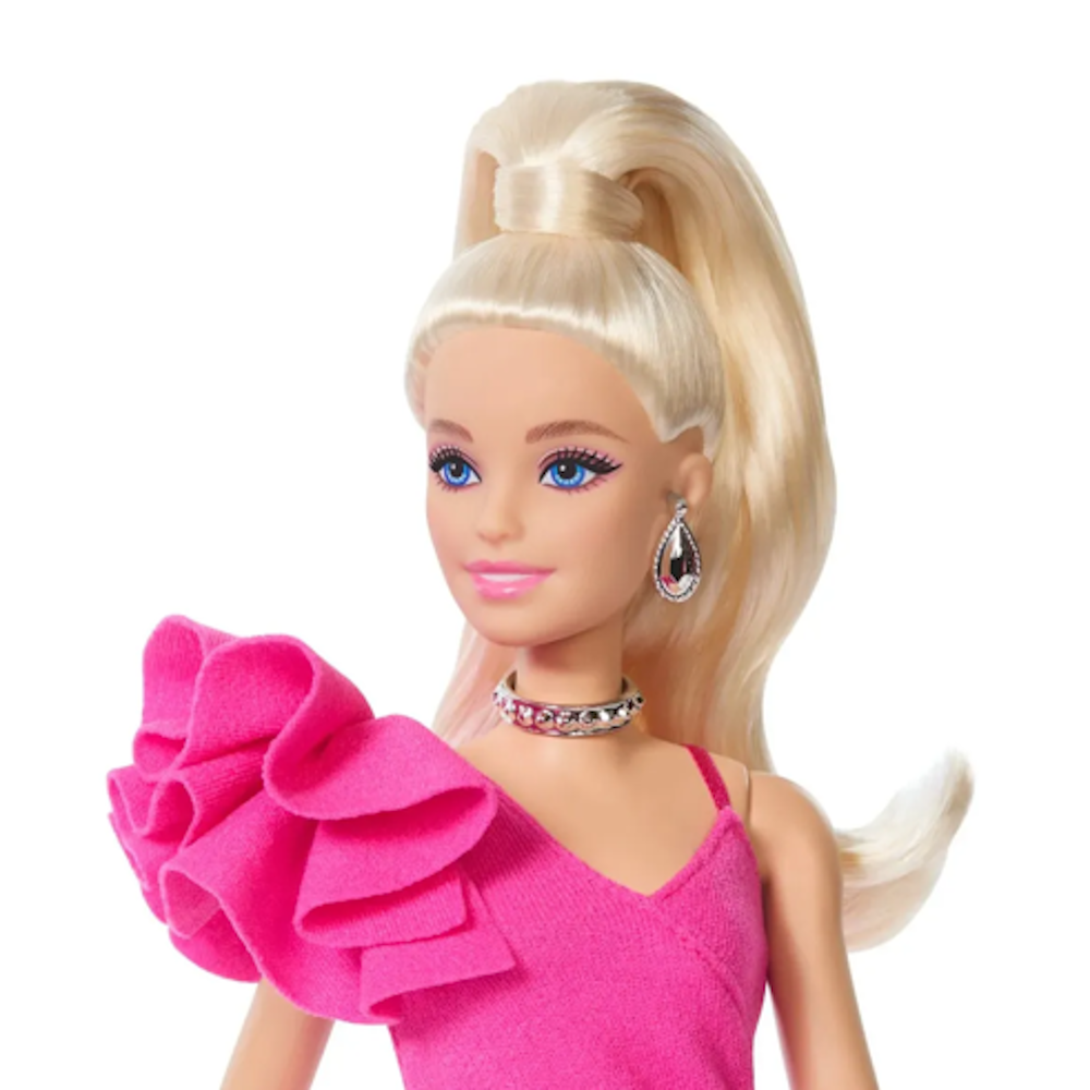 Boneca Barbie Fashion Deluxe Style Vestido Rosa - JJN73
