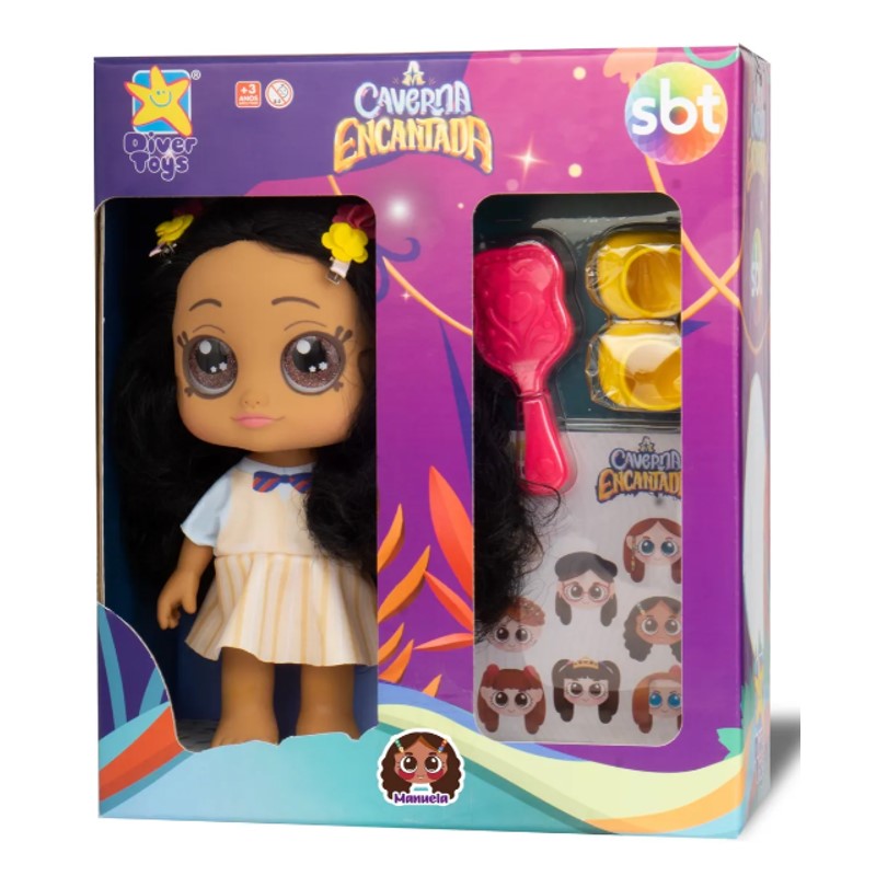 Boneca Manu A Caverna Encantada - DiverToys