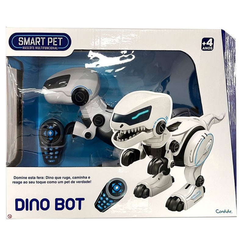 Robô Interativo com Controle Remoto Dino Bot - Candide