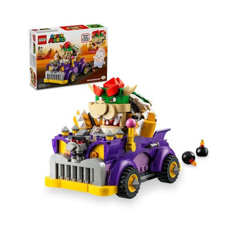 Lego Super Mario Expansão Muscle Car Bowser - 71431