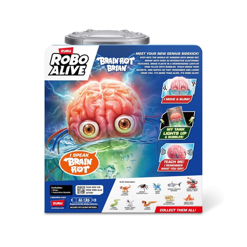 Robo Alive Brain Rot Brian - Candide