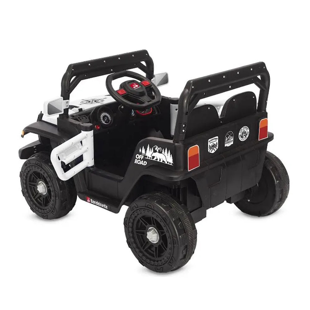 Banjipe Off-Road R/c Eletrico 12v Branco - Bandeirante