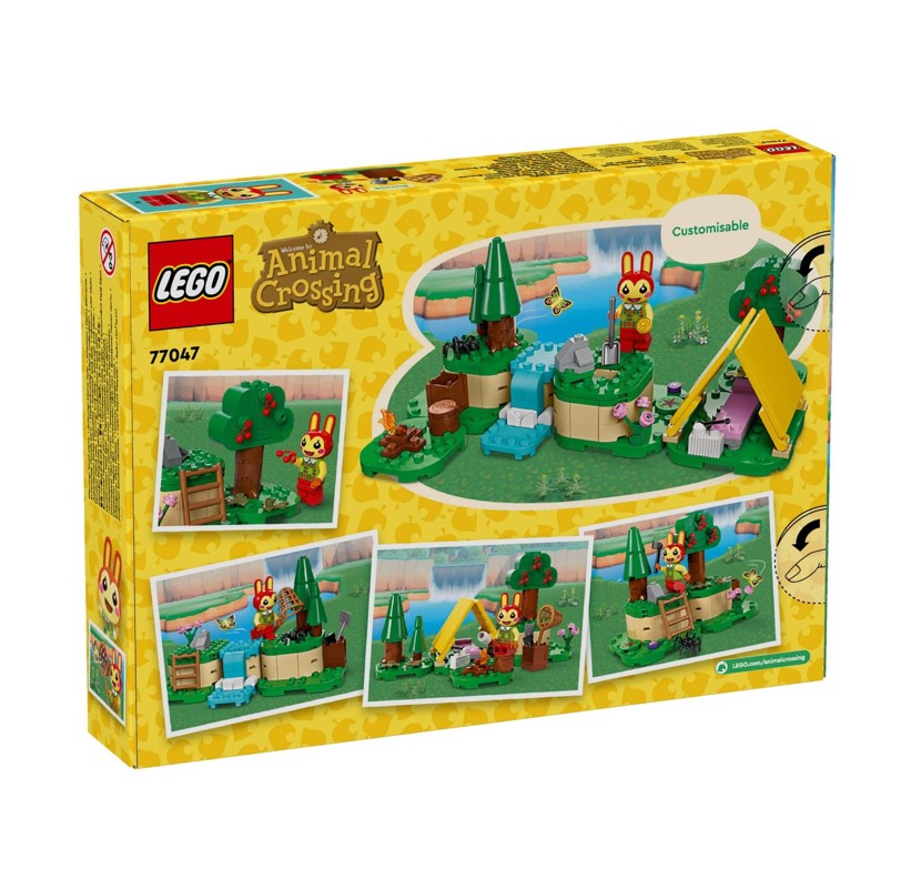 Lego Animal Crossing  Acampamento da Bunnie - 77047