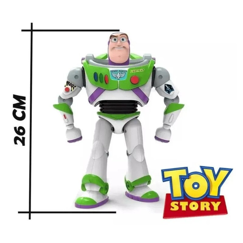 Boneco Buzz Lightyear Toys Story com Som - TOYNG
