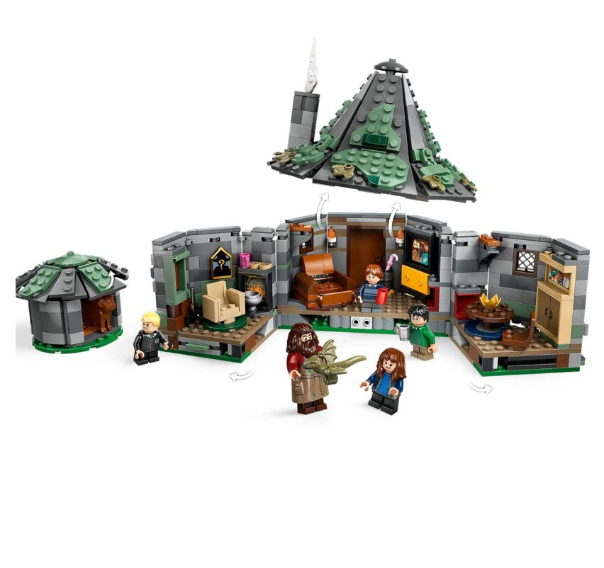 Lego Harry Potter Cabana de Hagrid Uma Visita Inesperada