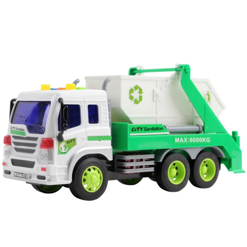 Caminhão de Reciclagem Caçamba c/ Luz e Som 1:16 - Brink Center