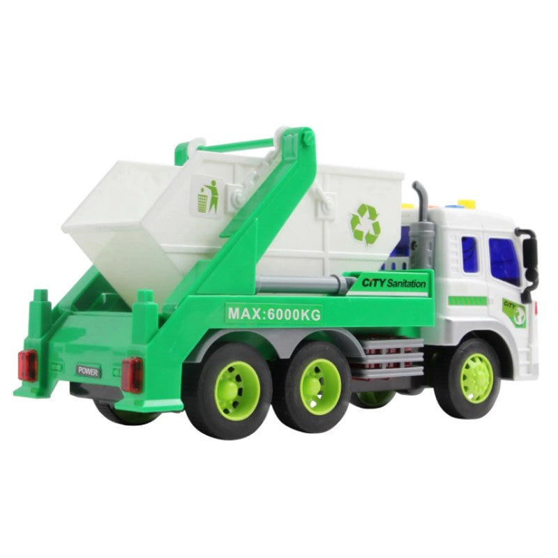 Caminhão de Reciclagem Caçamba c/ Luz e Som 1:16 - Brink Center