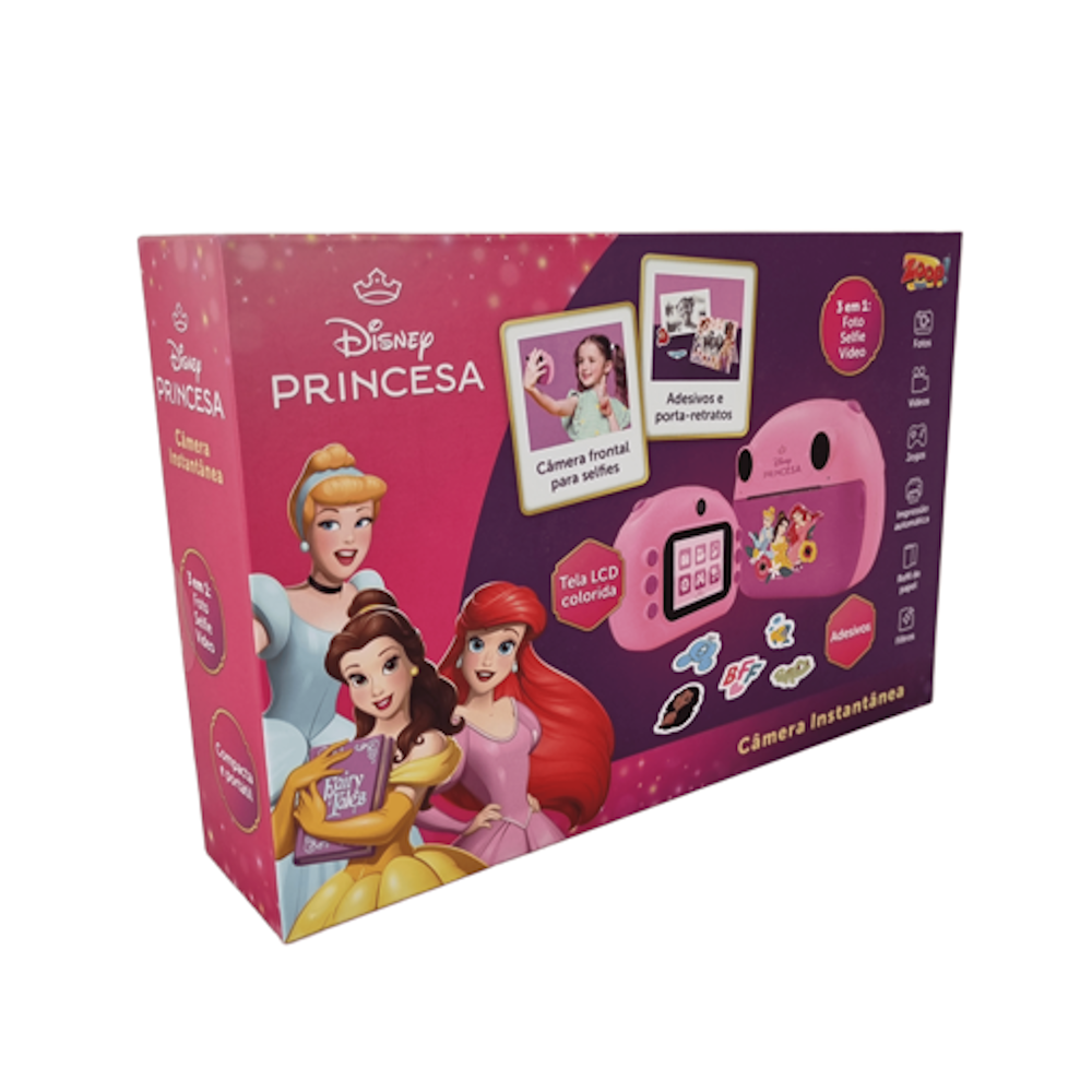 Câmera Instantânea Oficial Princesas – DN01502