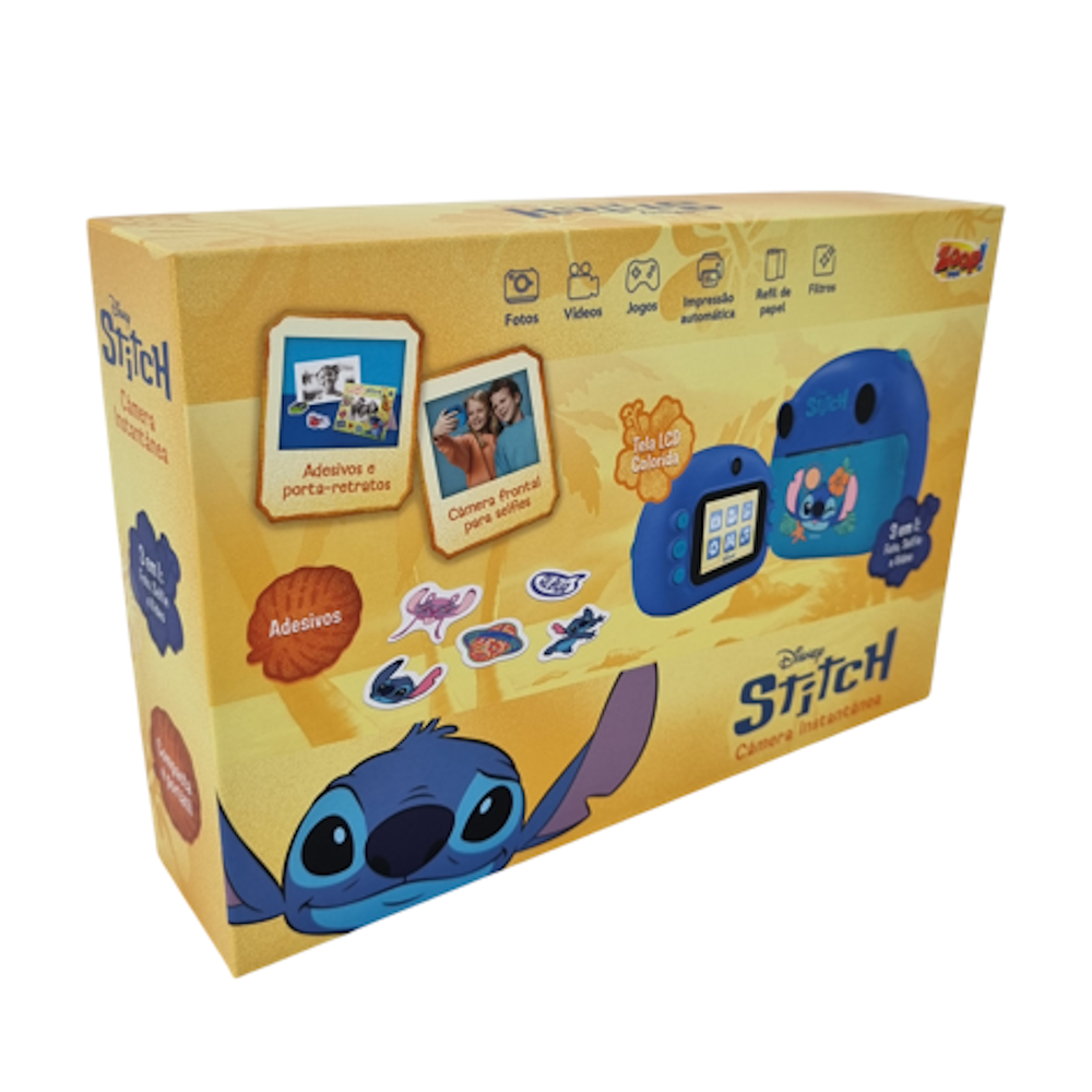 Câmera Instantânea Oficial Stitch – DN01501