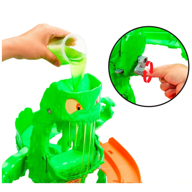 Hot Wheels Monster Trucks Pista Mutant Caos - Mattel