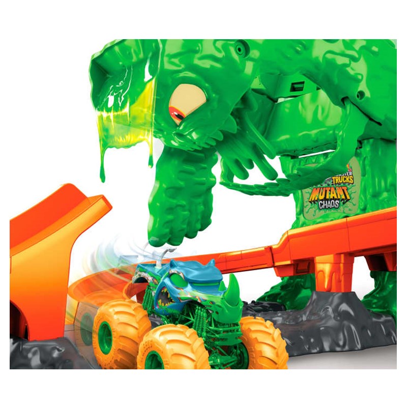 Hot Wheels Monster Trucks Pista Mutant Caos - Mattel
