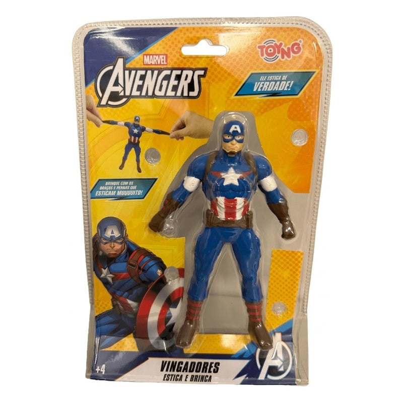 Boneco Vingadores Estica e Brinca - Toyng