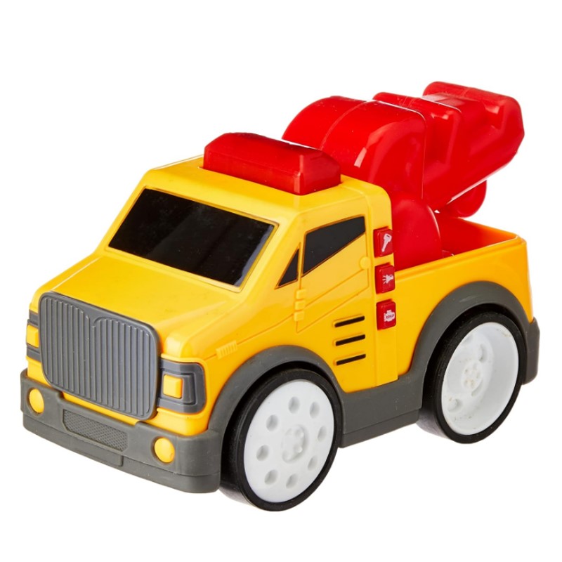 Caminhão Guincho de Construção com Luz e Som - SHINY TOYS