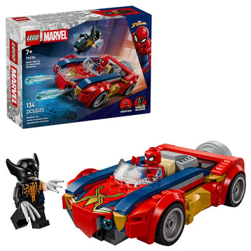 Lego Marvel Carro do Homem-Aranha vs Wolverine Venomizado - 76336
