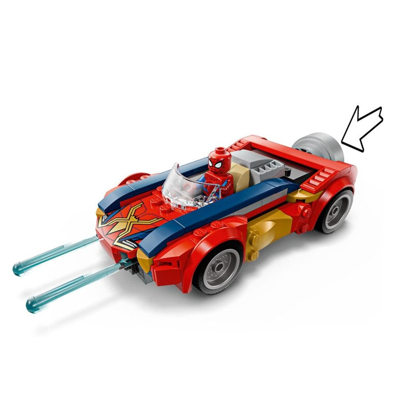 Lego Marvel Carro do Homem-Aranha vs Wolverine Venomizado - 76336
