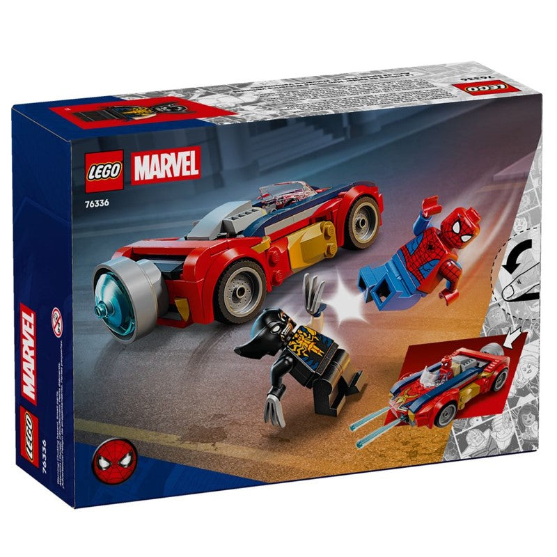 Lego Marvel Carro do Homem-Aranha vs Wolverine Venomizado - 76336