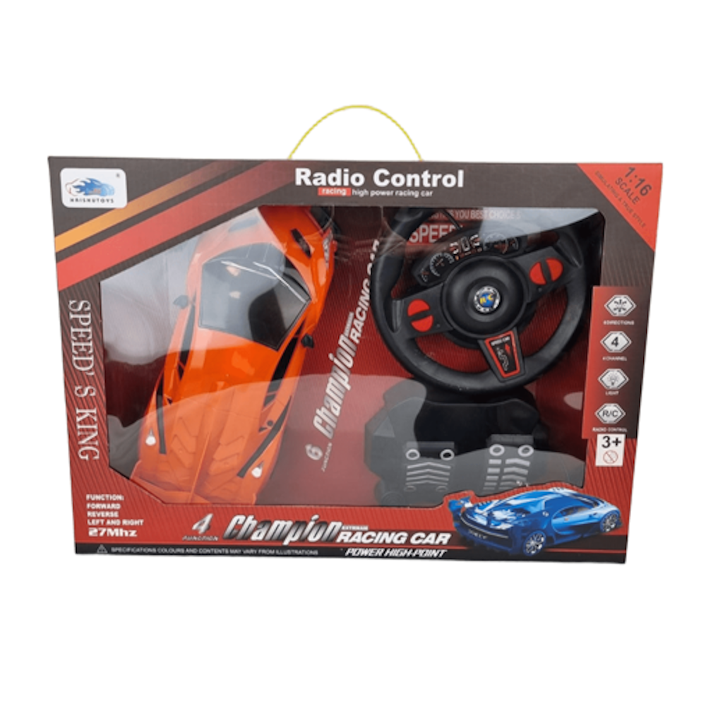 Carro de Controle Remoto Champion Racing Car 1:16