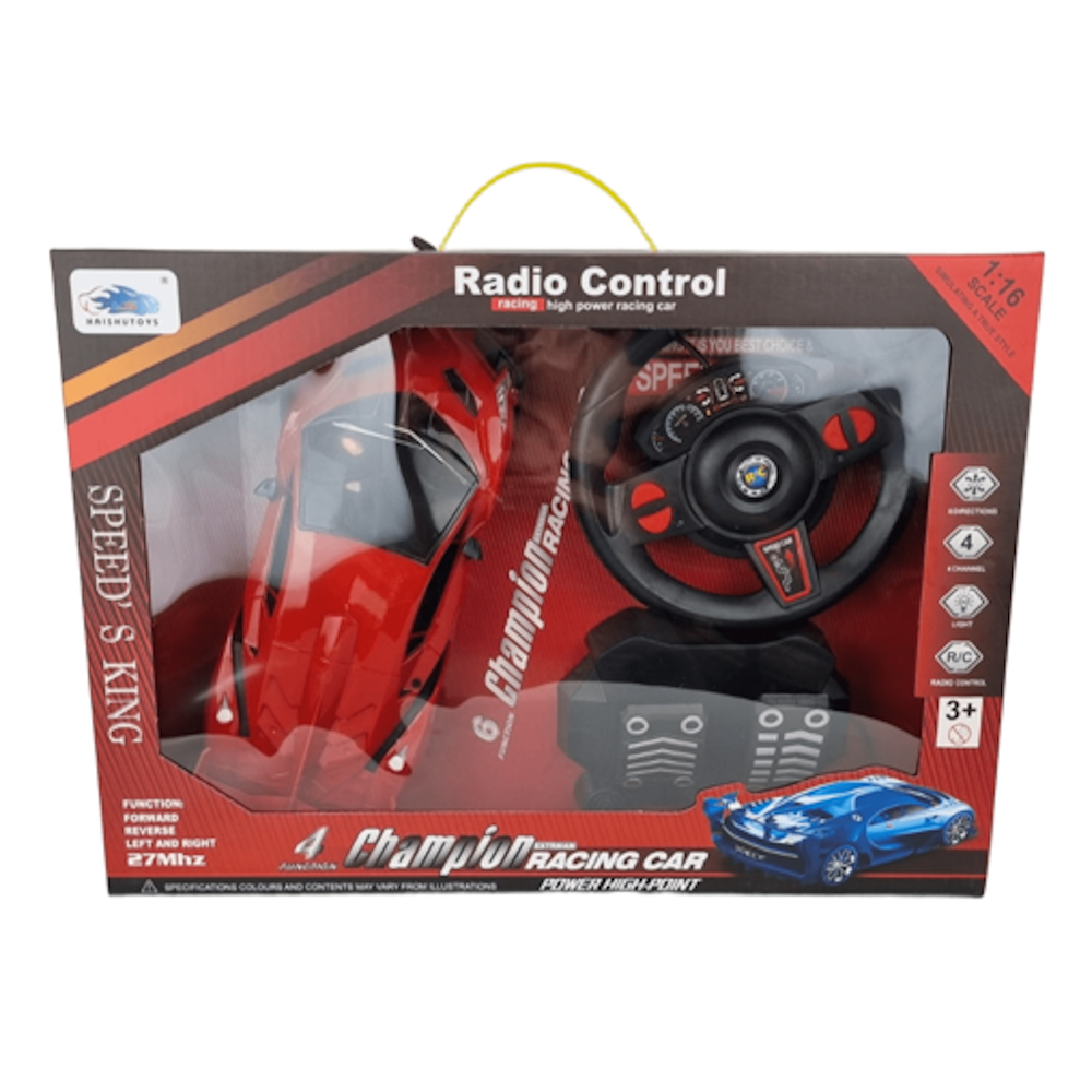 Carro de Controle Remoto Champion Racing Car 1:16