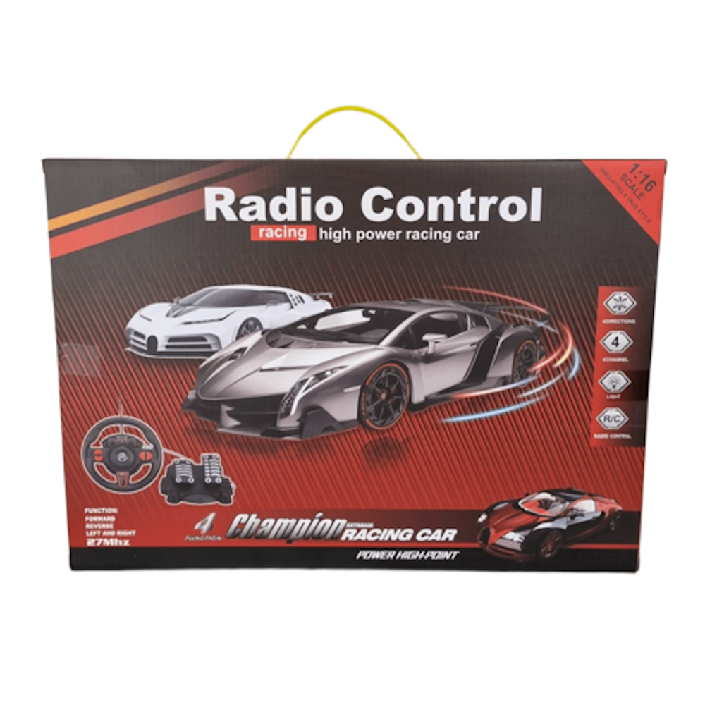 Carro de Controle Remoto Champion Racing Car 1:16