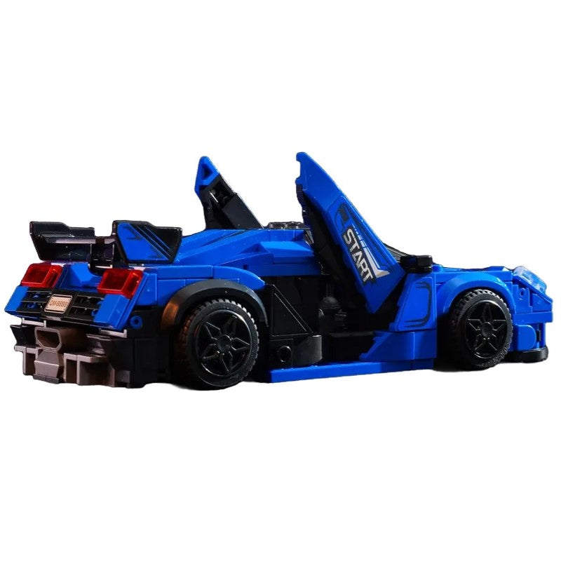 Blocos de Montar Carro Celeste - KEEPPLAY