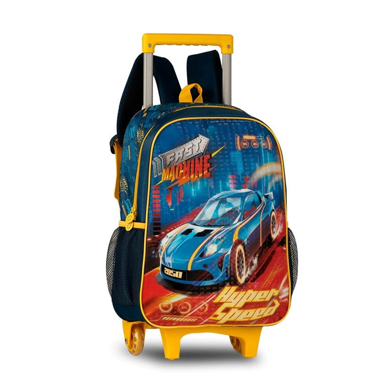 Mochila Infantil De Rodinhas Carros - Clio
