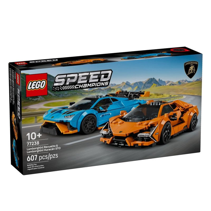 Lego Speed Champions Lamborghini Revuelto e Huracán STO - 77238