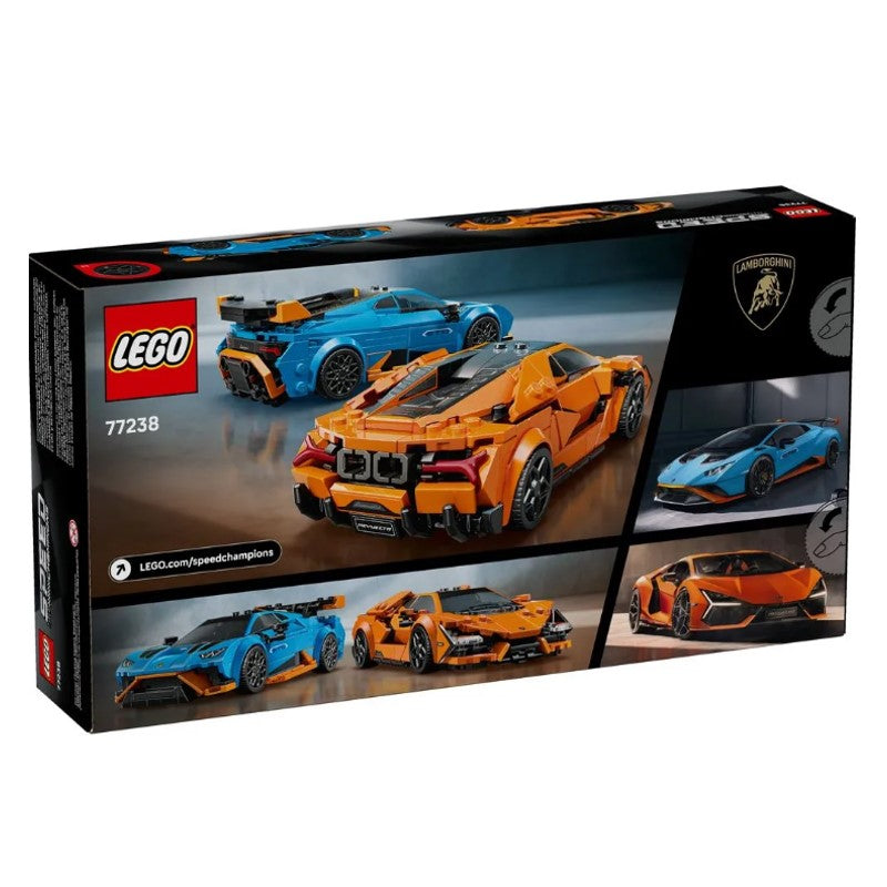 Lego Speed Champions Lamborghini Revuelto e Huracán STO - 77238