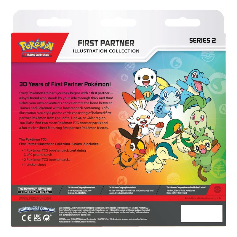 Pokémon TCG First Partner Illustration Collection Series 2 Ingles - Gálapagos