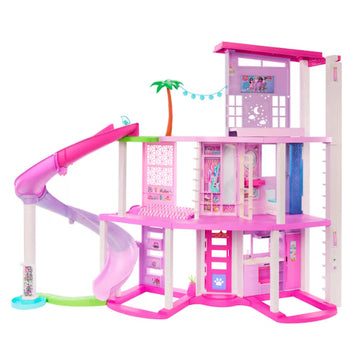 Barbie Conjunto de Brinquedo Casa Com Escorregador - Mattel