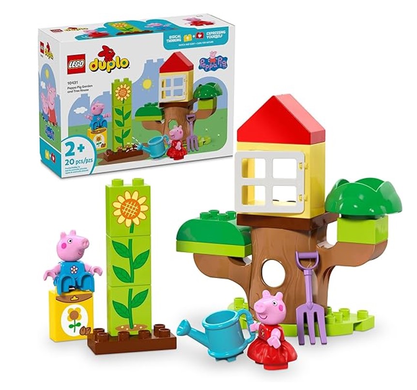 Lego Duplo Jardim e Casa na Árvore da Peppa Pig - 10431