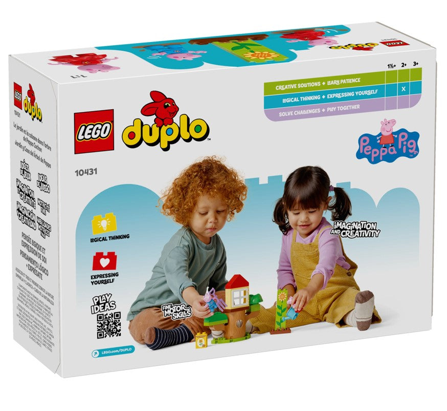 Lego Duplo Jardim e Casa na Árvore da Peppa Pig - 10431