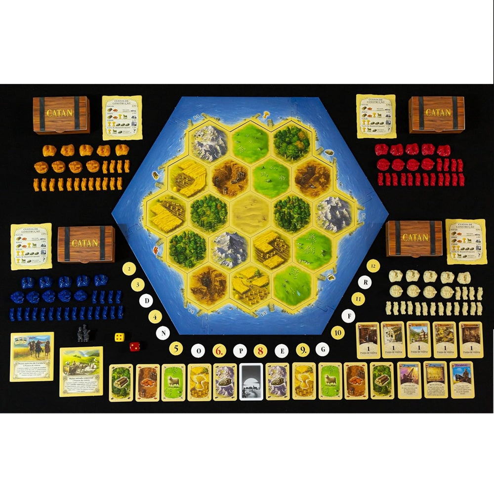 Jogo de Tabuleiro Catan - Devir