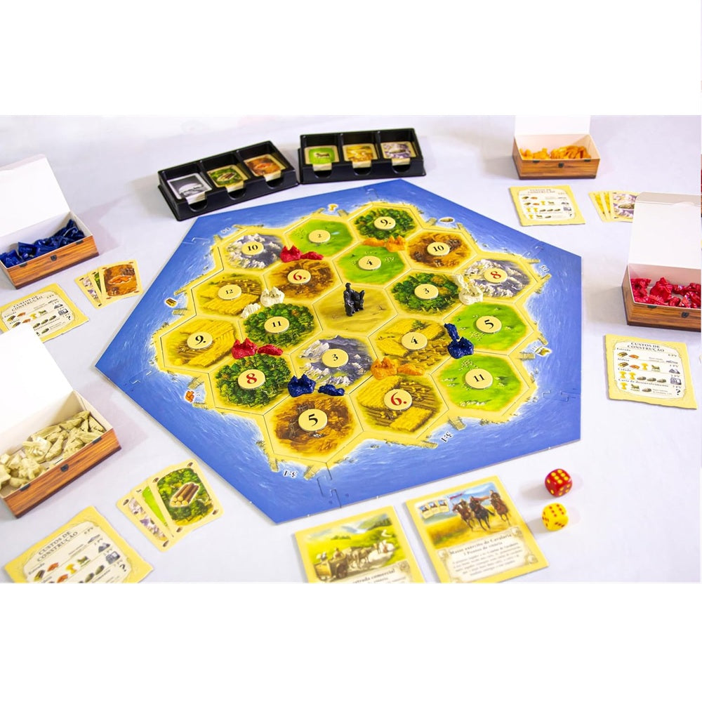 Jogo de Tabuleiro Catan - Devir