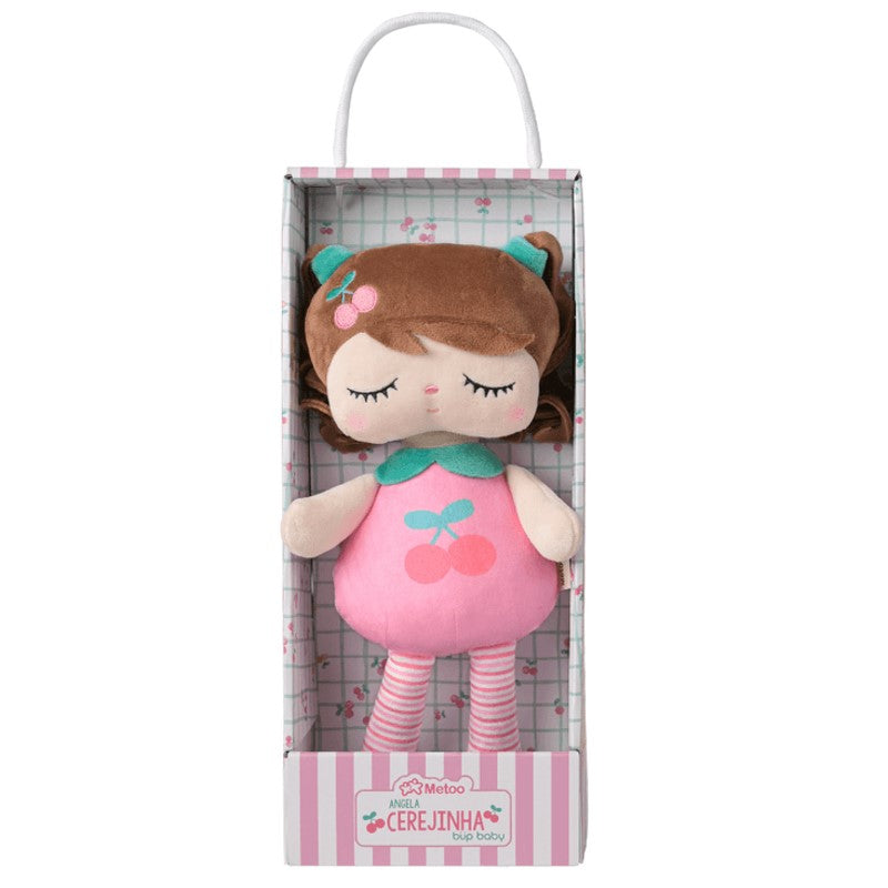 Boneca Angela Frutas Cerejinha 33cm - Metoo