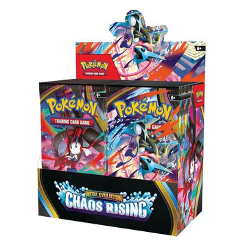 Pokémon Chaos Rising Booster Display inglês - Galápagos