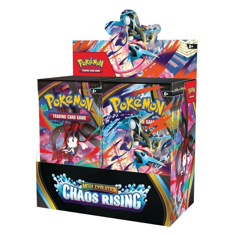 Pokémon Chaos Rising Booster Display inglês - Galápagos