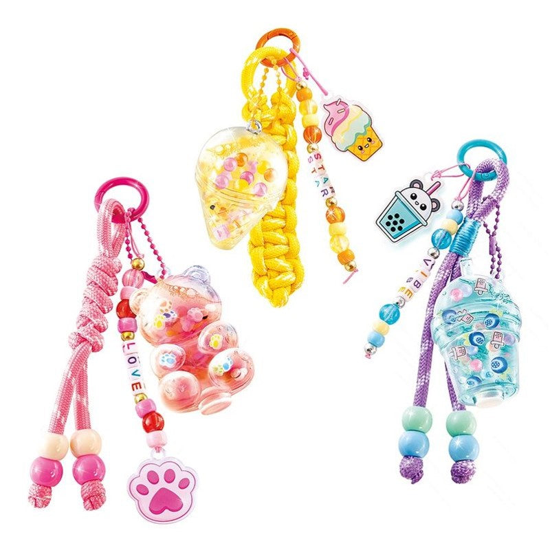 Fábrica Faça Seus Chaveiros Kit com 3 - Fun