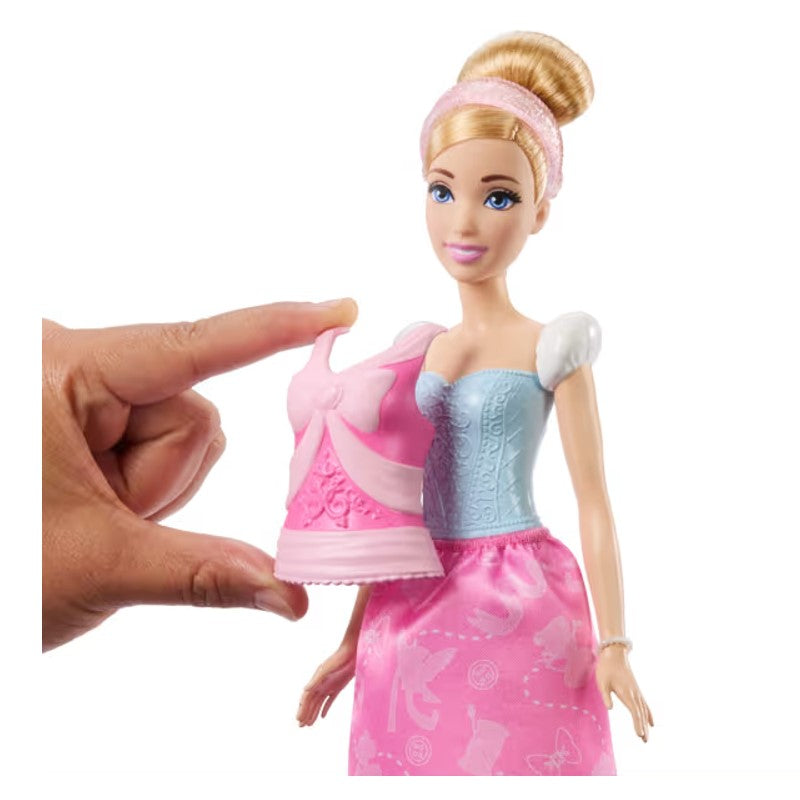 Boneca Cinderela Fashion 2 Em 1 Princesa - Mattel