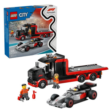 Lego City Caminhão de exibição da F1 com carro de corrida Audi F1 - 60493
